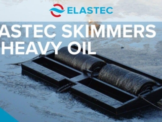 Elastec Drum Skimmers in Heavy Oil - Real World Footage