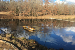 TDS118 oil skimmer in fall