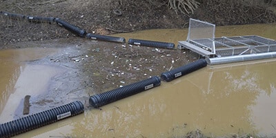 Trash and debris boom