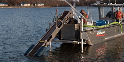 Card filterbelt skimmer