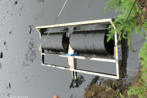 Elastec TDS136 skimming heavy oil from water