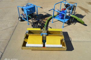 Elastec TDS118 oil skimmer with D7 and lobe pump