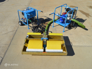 Elastec TDS118 oil skimmer with D7 and lobe pump