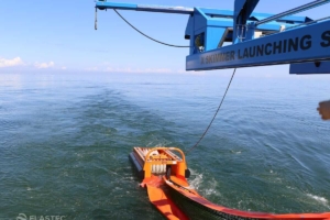 Deploying X150 skimmer