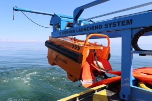 Launching X150 skimmer