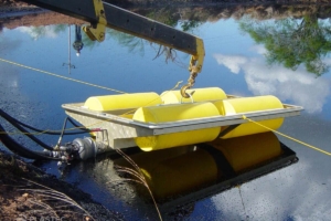 Magnum 200 deployment in oil pit