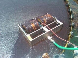 MiniMax drum oil skimmer