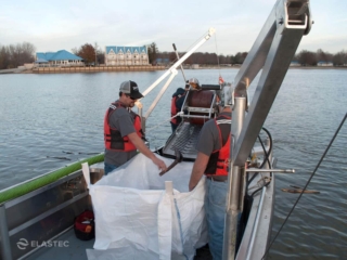 Portable filterbelt skimmer