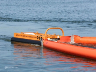 Skimmer de óleo de disco estriado X150