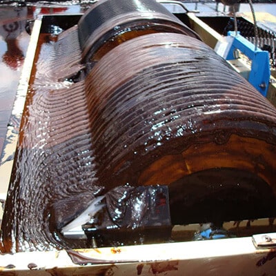 How drum skimmers work