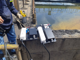 電動ポンプ付き工業用オイルスキマー