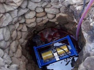 井戸内のミニ オイル スキマー ディーゼル燃料