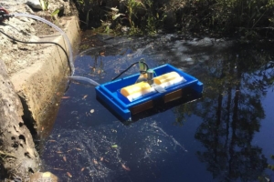 Mini Skimmer en piscina pequeña