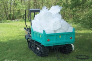 Oil absorbent pads