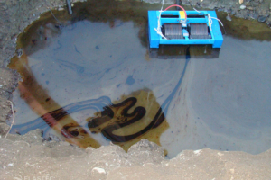 Small drum oil skimmer - Minimax