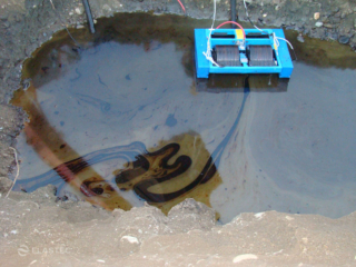 Small drum oil skimmer - Minimax