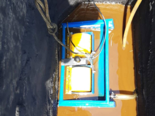 産業用オイルピット洗浄用小型スキマー