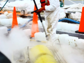 TDS136 with steam pressure wash wand