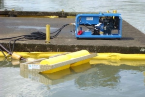 TDS136G oil skimmer with ES400 pump and D22 power pack