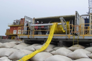 Elastec Kepner Plastics Seacurtain Reelpak oil containment boom