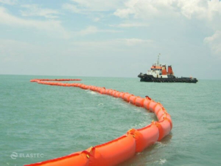 Barrera de contención de petróleo inflable Airmax