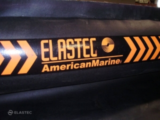 Detail der Elastec Rubbermax-Ölsperre