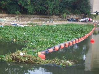 PermaFence aquatic plant control boom