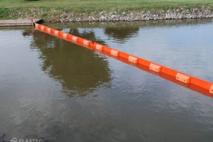 PermaFence Urethane containment boom for aquatic wildlife control