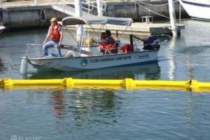 Simplex boom in water