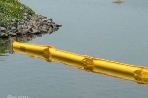 Swiftwater oil boom