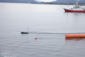 2M Boom Vane with containment boom