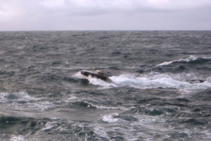 2M BoomVane in rough water