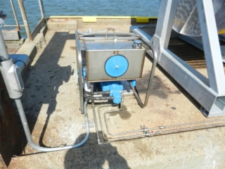 Boom reel power pack