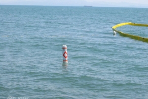 OH regulatory buoy in water