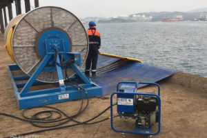 Elastec boom reel power pack