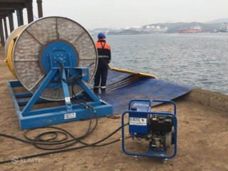 Elastec boom reel power pack