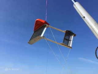 1.5M Boom Vane being deployed