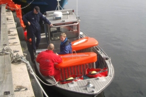 1M BoomVane in boat
