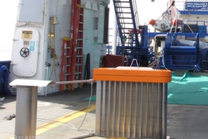 1M BoomVane on ship deck
