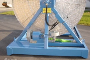 Boom Reel with attached blower unit