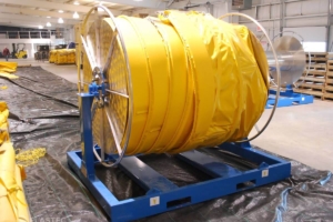 Boom reel with MiniMax containment boom