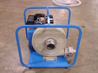 Portable blower unit detail