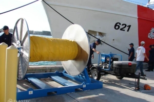 United States Coast Guard with Elastec boom reel