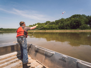 Grappling hook throw