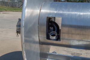 Integrated hose reel