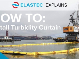 How to install Ruffwter Screen turbidity curtain