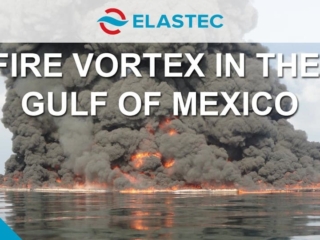 Fire Vortex in the Gulf of Mexico