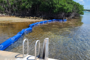 Beach Bouncer seaweed deflection barrier