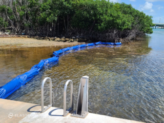Beach Bouncer seaweed deflection barrier
