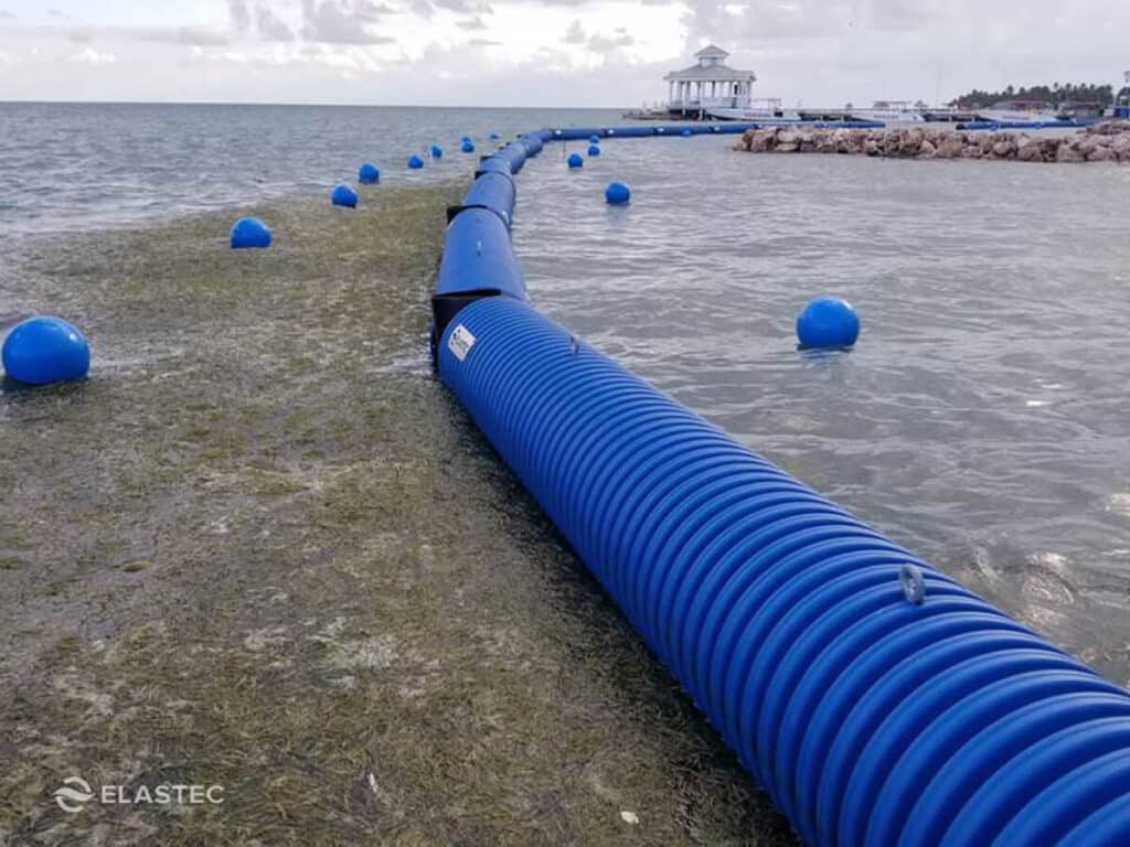 Barreira de sargassum pesada do Beach Bouncer XT